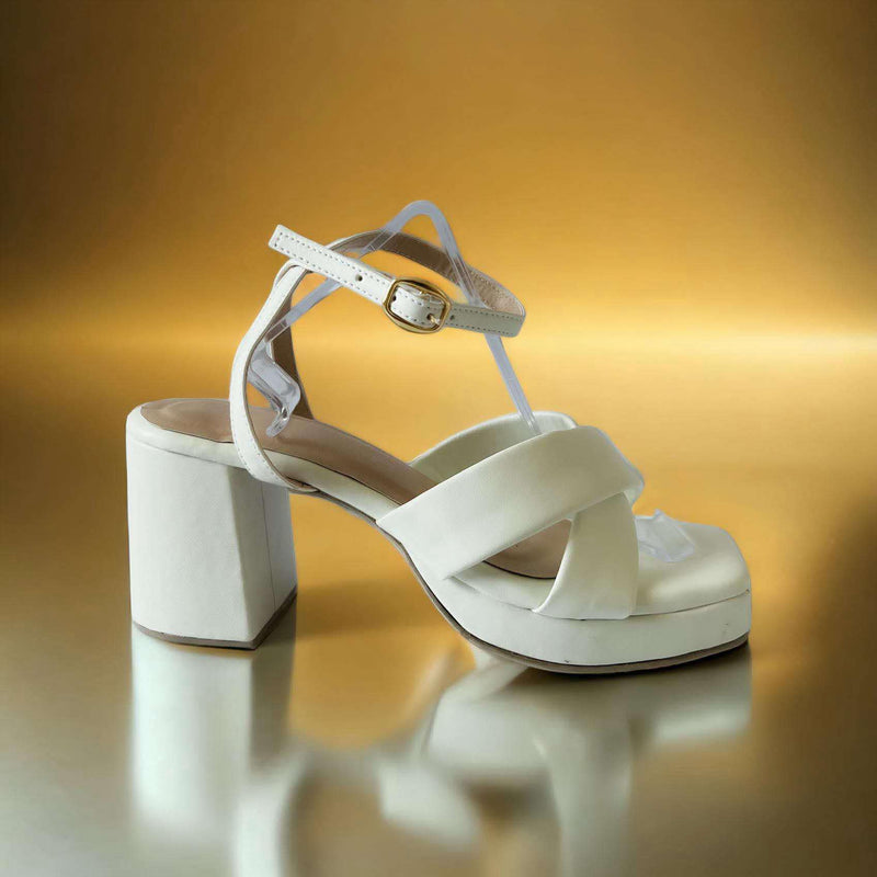 INGRID Cross Strap Platform Sandals