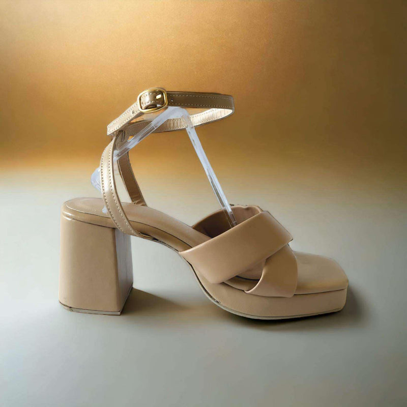 INGRID Cross Strap Platform Sandals