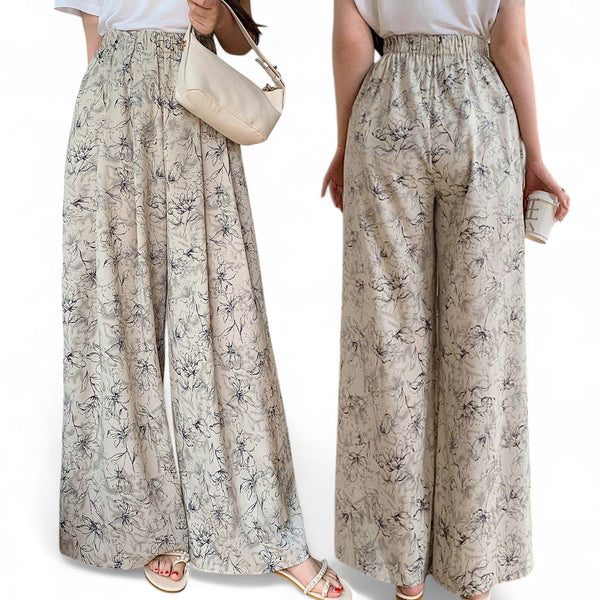 GYPSY Dainty Floral Printed Loose Pants