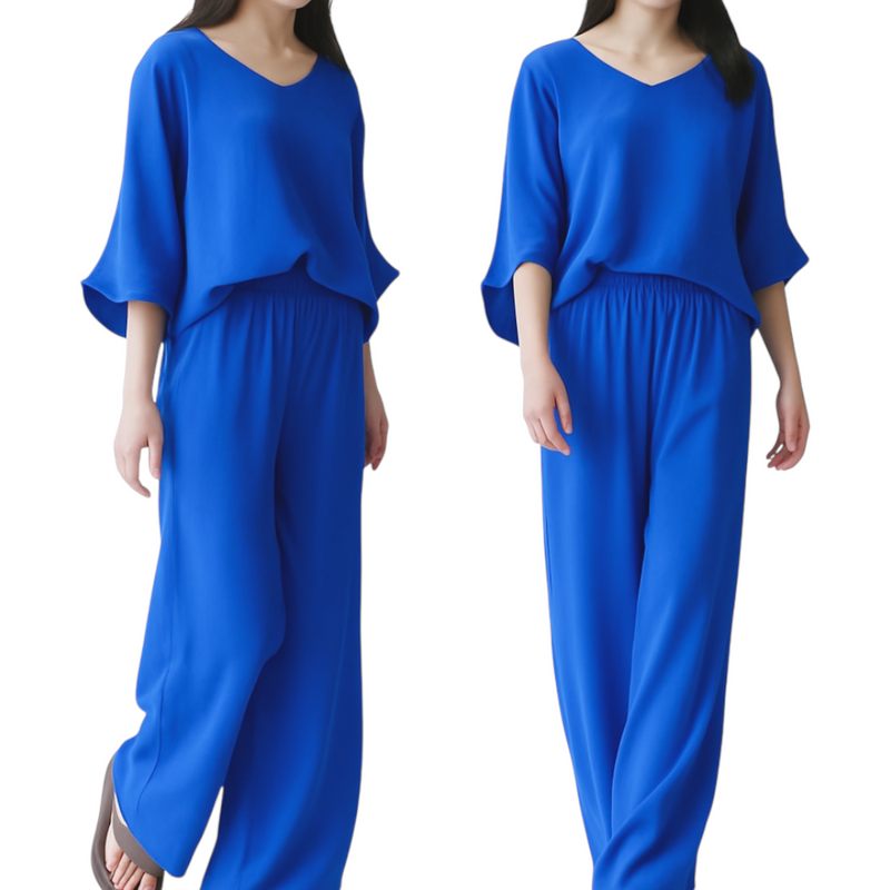 [CLEARANCE] POCAHONTAS Woven  Boxy Top and Pants Set