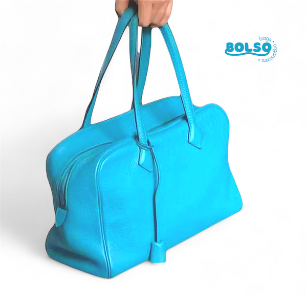 BOLSO Aqua Boston Bowling Bag