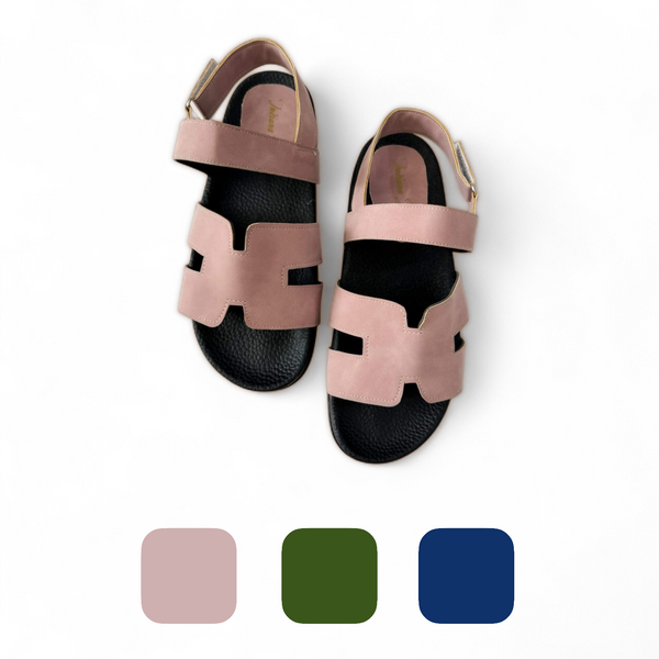 [CLEARANCE] DANAYA Strap Sandals Gum Sole