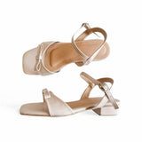 EMMA Patent 1" Block Heel Sandals