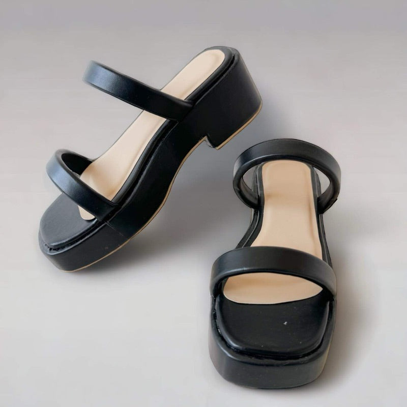 GRACE Padded Strap 2” Platform Slides