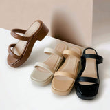 GRACE Padded Strap 2” Platform Slides