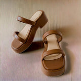 GRACE Padded Strap 2” Platform Slides