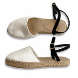 HOLLY Classic White Close Toe Platform Sandals - Indiana Jane MNL
