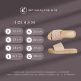 HOLLY Classic Fatigue Close Toe Platform Sandals - Indiana Jane MNL