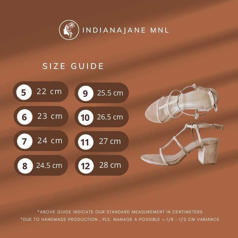 AQUILA Cross Strap Block Heels Slides - White - Indiana Jane MNL