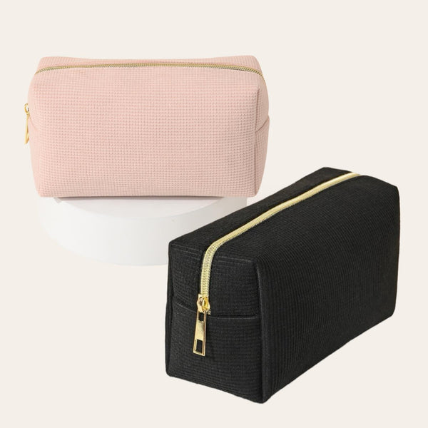 BOLSO Textured Vanity Pouch