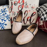 HOPE Quilted Abaca Casual Espadrilles